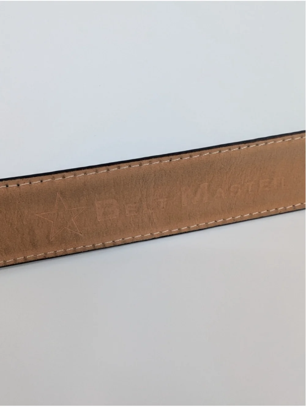 Belt Master Black Croc Embossed Leather Belt 36 Silver Western Buckle Heritage